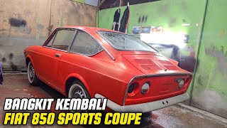 BANGUN MOBIL TUA FIAT 850 SPORT COUPE‼️ PENYEMPURNAAN BODY REPAIR [upl. by Llenor796]