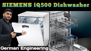 siemens dishwasher demo  siemens 13 place dishwasher  siemens iq500 dishwasher review  dishwasher [upl. by Lamb489]