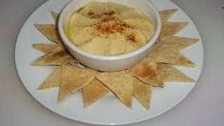 hummus garbanzo Receta 58 comida arabe humus [upl. by Gratianna849]