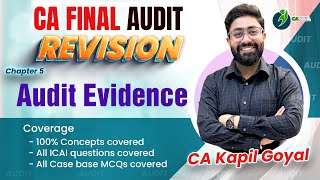 Lec 3 SA 620 SA500 SA 501 SA 505 Audit Revision by CA Kapil Goyal [upl. by Madaih186]