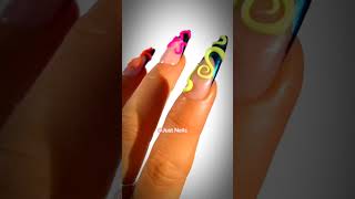 Top 10 Nail Art CompilationAcrylic Nail Art at Home viralacrylicnailnailart [upl. by Kaehpos]