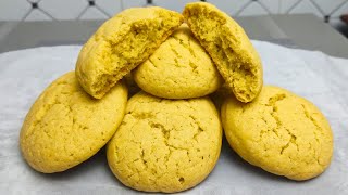 Soft and Chewy Vanilla Cookies  Easy Homemade Recipe 🍪 [upl. by Ariaet]