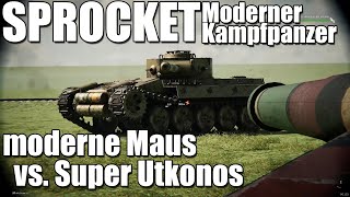 moderner quotMausquot Panzer vs NasenTiger in Sprocket [upl. by Havstad]