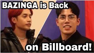 SB19s Bazinga is Back on Billboard  Esbi Updates [upl. by Moorefield]