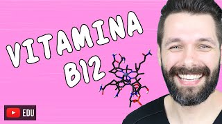 VITAMINA B12  Cobalamina  Biologia com Samuel Cunha [upl. by Dora]