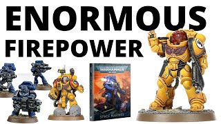 Anvil Siege Force  MASSIVE FIREPOWER from Codex Space Marines Detachment Review [upl. by Addis764]