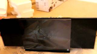 Panasonic SCHC57 Stereo with Airplay Unboxing [upl. by Nahte]