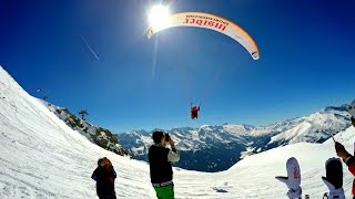 Tandem Flug  ZillertalTuxertal  Flying Bene  GoPro Hero 3 Black [upl. by Egiap]