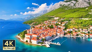 Igrane Zivogosce Croatia 4K Makarska Riviera Walking Tour 2024 [upl. by Herb625]