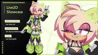 ˚₊‧【 Live2D Model Showcase 】 ‧₊˚ Annjelife  SonicMobian Vtuber [upl. by Airdnal]