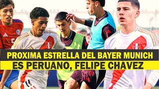 PRÓXIMA ESTRELLA DEL BAYERN MUNICH ES PERUANO PERU NO PUDO CONTRA CHILE NOS QUIEREN ELIMINAR [upl. by Rahsab]