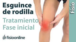 Esguince de ligamento lateral EXTERNO de rodilla  Tratamiento en su fase inicial FUNCIONA ❤️ [upl. by Akcirederf]