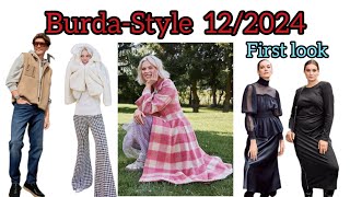 Burda style 122024 first look 👀 [upl. by Silletram]