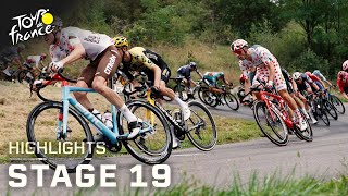 Tour de France 2023 Stage 19  EXTENDED HIGHLIGHTS  7212023  Cycling on NBC Sports [upl. by Nuahsar]