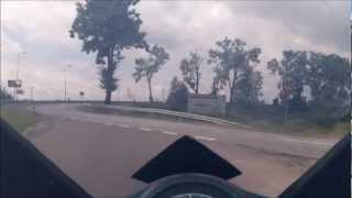 Yamaha TDM 900 prawie wypadek  almost crash [upl. by Sparhawk]