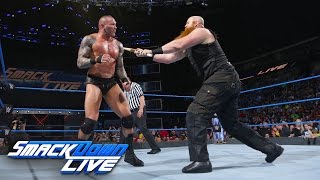 Randy Orton vs Erick Rowan  No Disqualification Match SmackDown LIVE April 25 2017 [upl. by Nabila]