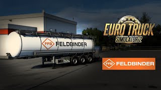 Euro Truck Simulator 2  Feldbinder Trailer Pack [upl. by Froehlich]