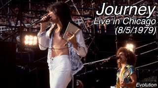 Journey  Live in Chicago August 5th 1979 [upl. by Ten]