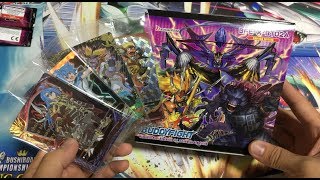 Buddyfight XBT02A Evolution amp Mutation box opening [upl. by Reffinej]