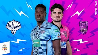 Match 5 HIGHLIGHTS  The Chennai Braves vs New York Strikers  Day 2  Abu Dhabi T10 Season 6 [upl. by Odetta356]