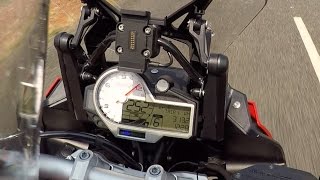 Part 1  BMW S1000XR  Top Speed amp Acceleration Test [upl. by Llennaj]