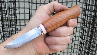 Knife making  Puukko knife compact version [upl. by Kerekes]