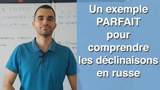 Un exemple PARFAIT pour comprendre les déclinaisons en russe [upl. by Tyler313]