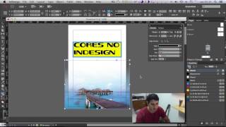 Curso de INDESIGN CC  Trabalhando com Cores no Indesign 15 [upl. by Jody97]