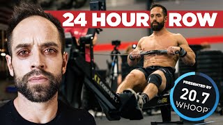 RICH FRONING vs 24 Hours of Rowing  Presented by Whoop [upl. by Orimlede412]