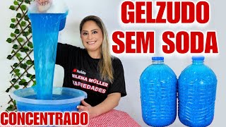 SABÃO LIQUIDO SUPER GEL SEM SODA  COM GOMA XANTANA [upl. by Deuno]