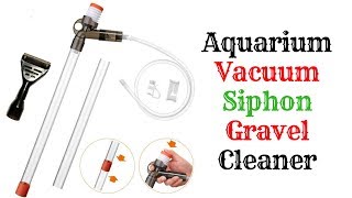 Aquarium Vacuum Siphon Gravel Cleaner 2023 [upl. by Hareenum578]