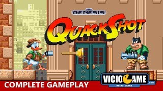 🎮 QuackShot Mega Drive Complete Gameplay [upl. by Kala233]