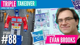 TRIPLE TAKEOVER  88 Hasbro Transformers Design featuring Evan Brooks [upl. by Ryle]