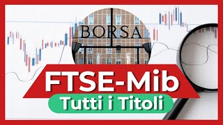 ANALISI TITOLI ITALIANI 🇮🇹 DEL FTSE MIB 16032024 [upl. by Anav]