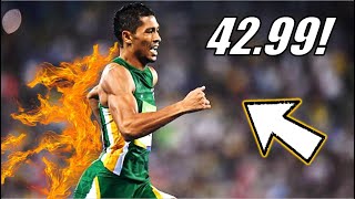 The UNBREAKABLE 400 Meter WORLD RECORD  The Untold Story Of Wayde Van Niekerks UNTOUCHABLE Race [upl. by Monteria]