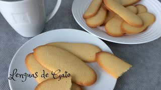 Lenguas de Gato Receta [upl. by Samot]