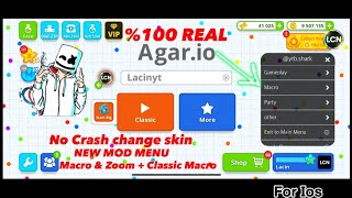 AGARIO MOD MENU  MACRO amp ZOOM Agario Mobile [upl. by Barlow]