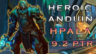 HC Anduin Wrynn 92 Necrolord Holy Paladin PTR Testing [upl. by Aldis]