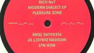 Rich NxT  Modern Dialect EP Pleasure Zone PLZ003s [upl. by Schwinn]