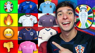 RANKING EVERY EURO 2024 AWAY KIT [upl. by Reynard]