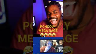 PCHOOLY MEGA RAGE reaction pchooly sportx4 [upl. by Bernetta172]