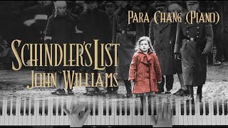 Theme from Schindlers List Music John Williams Piano Version  쉰들러 리스트 OST [upl. by Arykat]