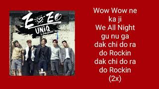 UNIQ  EOEO Easy Lyrics [upl. by Osyth]