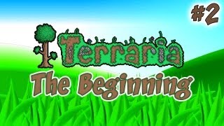 Terraria  The Beginning  Ep2 Dumb and Dumber [upl. by Atiuqaj331]