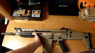 WE MK17 SCARH GBBR Overview [upl. by Furie]