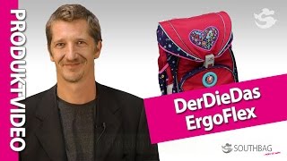 DerDieDas Schulranzen Ergoflex  Produktvideo [upl. by Yruoc]