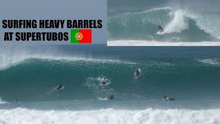 Surfing the european Pipeline Supertubos [upl. by Eyram710]