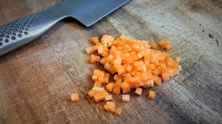 French vegetable cuts you should know Brunoise [upl. by Robbins838]