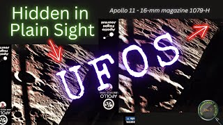 Earth Moon  UFOs in quot16mm magazine 1079Hquot moon aliens uap nasa [upl. by Nosaj]