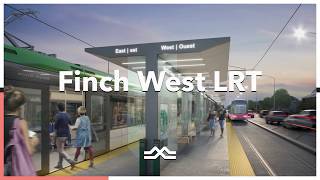 Finch West LRT  TLR de Finch West [upl. by Ettenom]